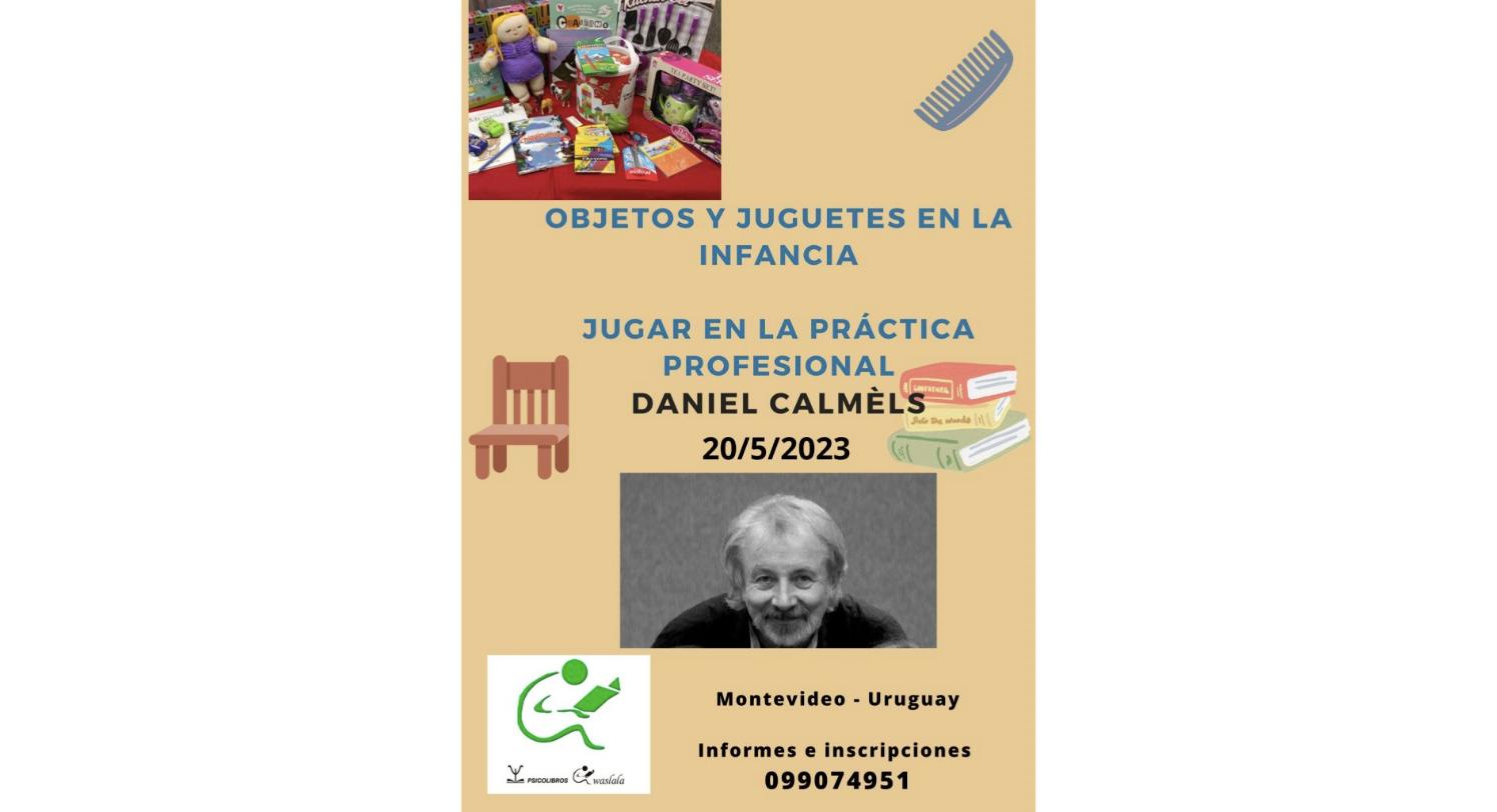 Flyer CURSO: Objetos y Juguetes en la infancia